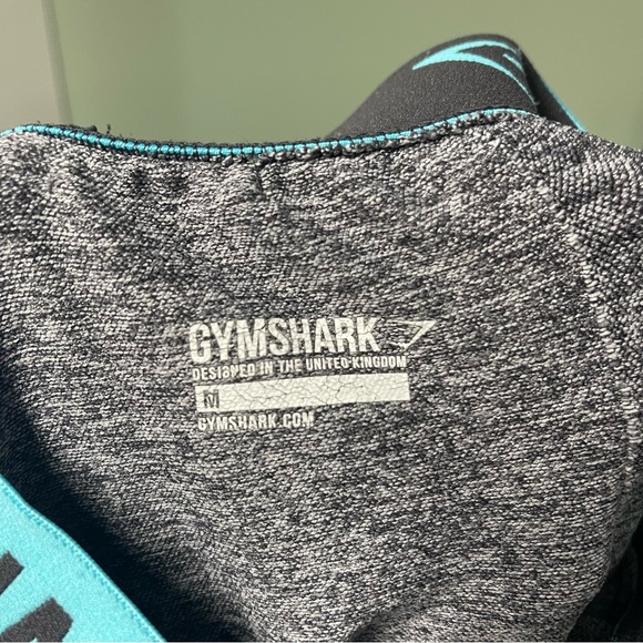 Gymshark Flex Leggings Blue/Marl - Picture 3 of 3